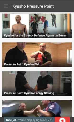 Kyusho Pressure Point Videos 2