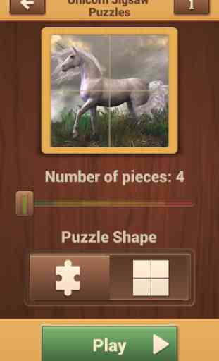 Licorne Jeux de Puzzle 4