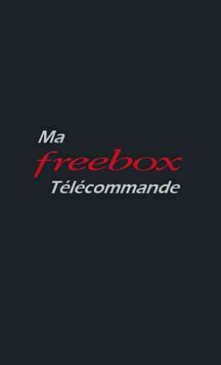 Ma Freebox Télécommande 1