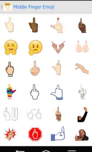 Middle Finger Emoji 1