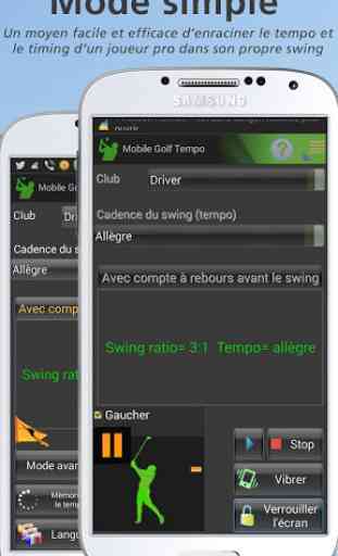 Mobile Golf Tempo Trial 1