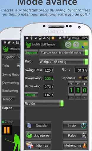 Mobile Golf Tempo Trial 2