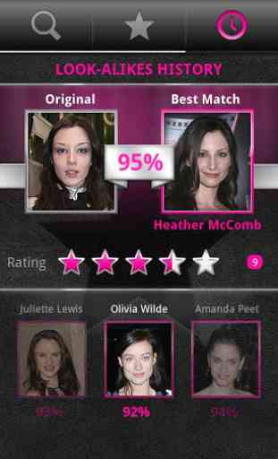 PicFace Celebrity Matchup 2