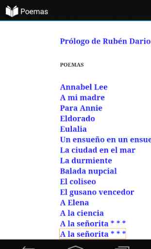 Poemas by Edgar Allan Poe 2