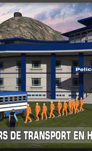 Police Transport Autocar Bus 1