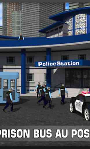 Police Transport Autocar Bus 4
