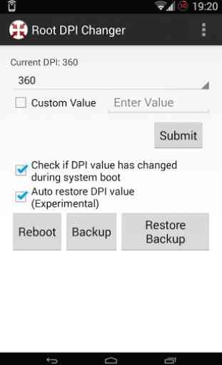 Root DPI Changer 1