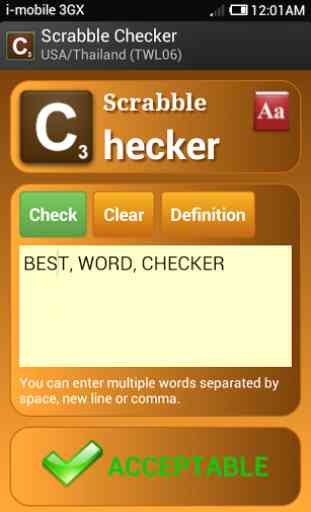 Scrabble Checker 2