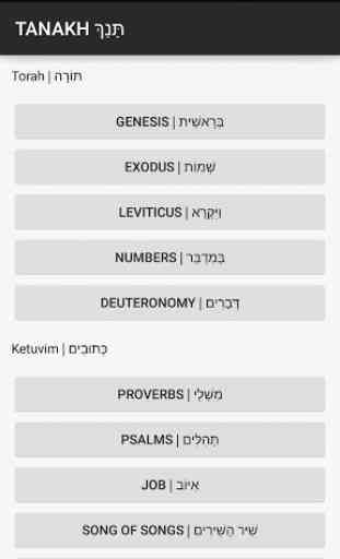 Tanakh | Torah Hébreu-anglais 4