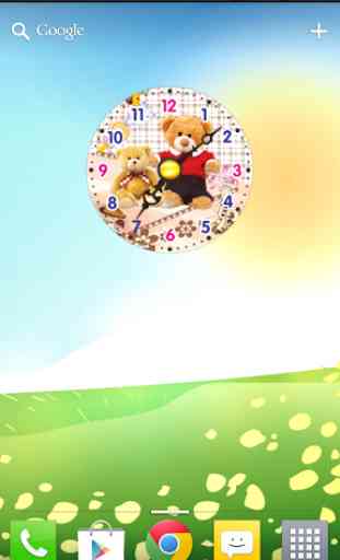 Teddy Bear Clock Free 3