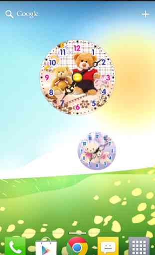 Teddy Bear Clock Free 4