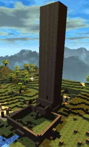 TownMine Minecraft Wallpaper 2