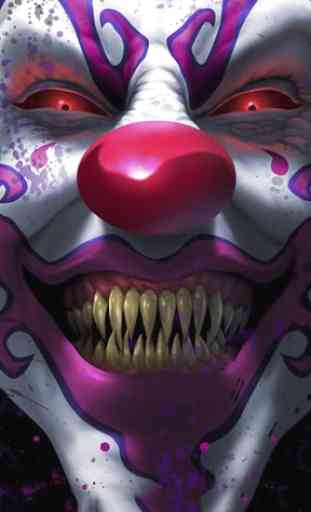 Tueur Clown Fond d'écran Animé 2