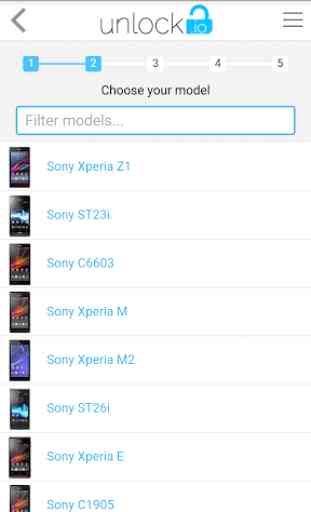 Unlock your Sony Xperia 2