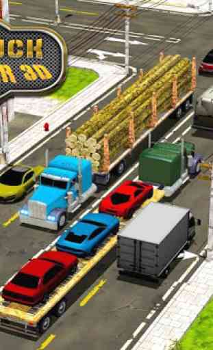 Ville Truck Duty Pilote 3D 2