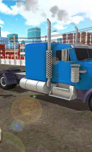 Ville Truck Duty Pilote 3D 3