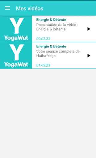 YogaWat : Energie & Détente 3