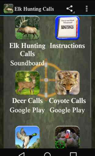 Appels de chasse Elk 1