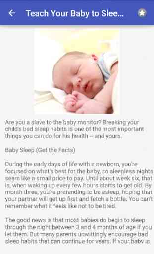 Baby Care week by week.Tips 3
