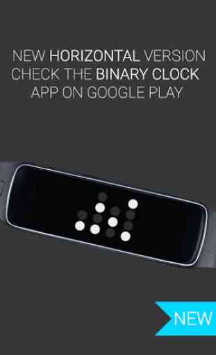 Binary V Clock for Gear Fit 3