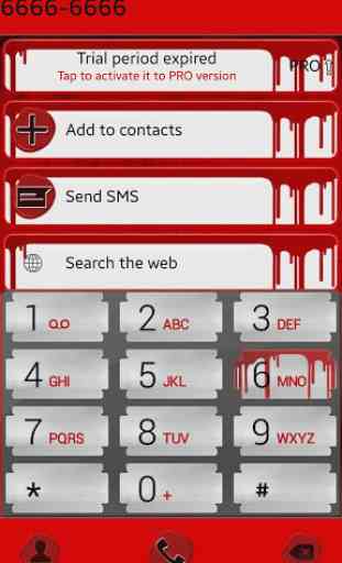 Blood ExDialer Theme 1