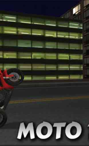 Course Moto nuit City Racer 2