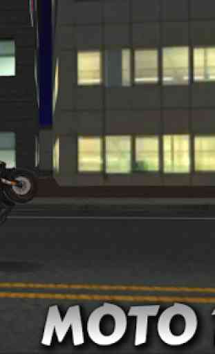 Course Moto nuit City Racer 3