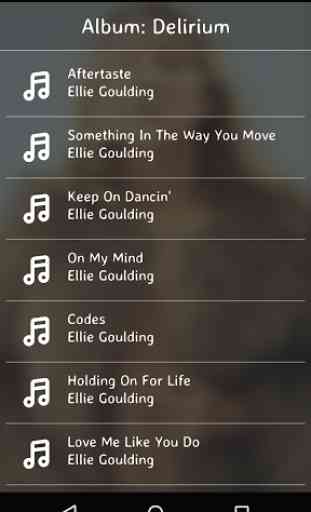 Delirium:Ellie Goulding Lyrics 2