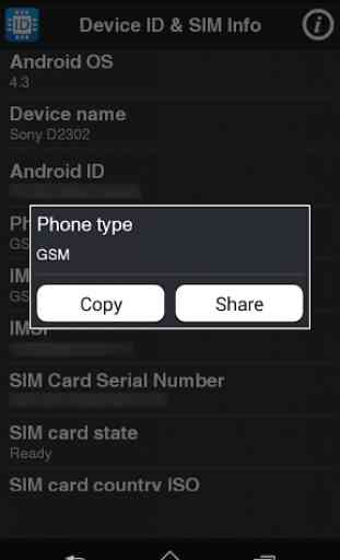 Device ID & Info SIM 3