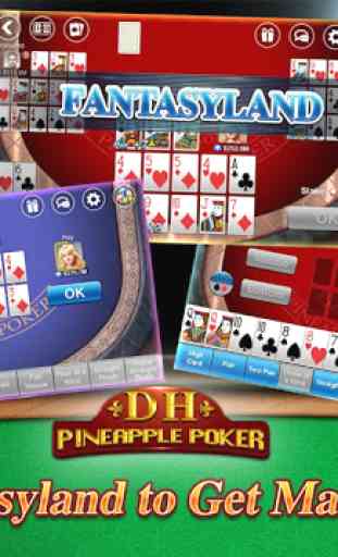 DH Pineapple Poker OFC 4