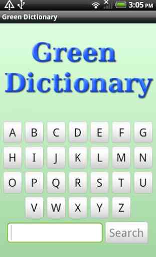 Dictionnaire vert 1