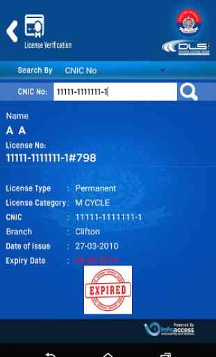 Driving License Sindh (DLS) 3