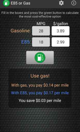 E85 or Gas Free 1