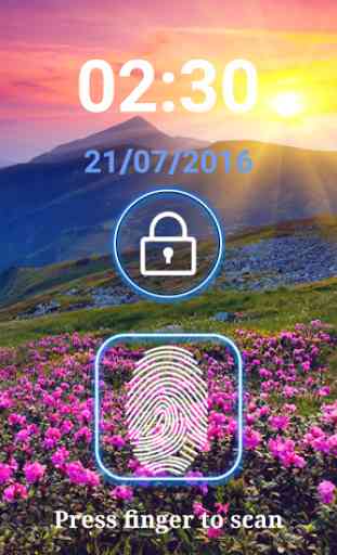 Fingerprint Lock screen Prank 1