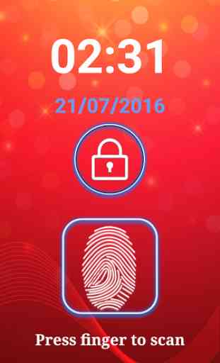 Fingerprint Lock screen Prank 2