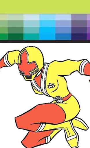 Hero Rangers Coloring book 4