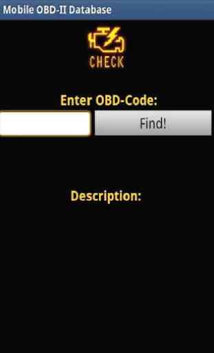 Mobile OBD 2 Database 1