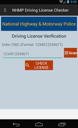 Motorway License Checker 4