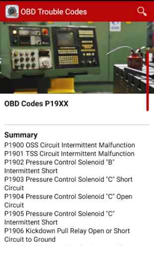 OBD Trouble Codes 2