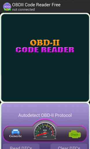 OBDII Code Reader Free 1