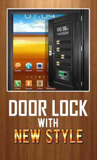 Open Door Lock Screen 1