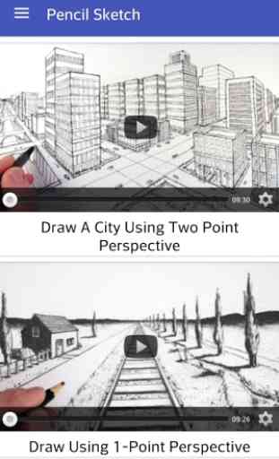 Pencil Sketch - Videos 4