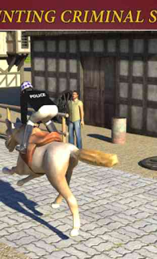 policiers chase cheval crime 2