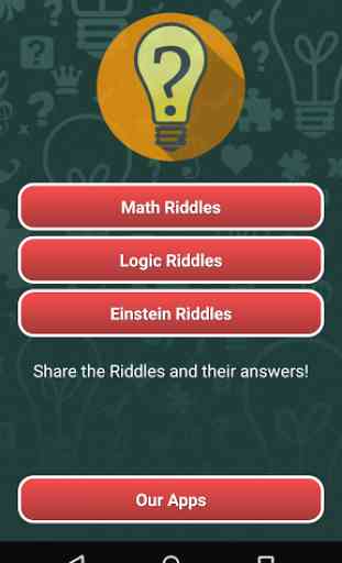 Riddles: Math & Logic 1