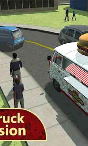 Simulateur camion de fast food 1
