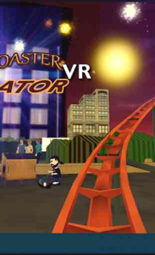 Simulateur VR Rollercoaster 1