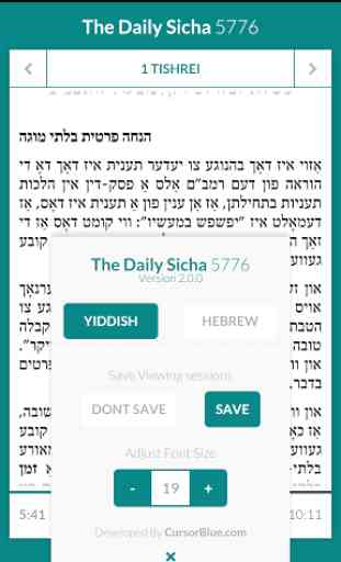 The Daily Sicha - 5777 2