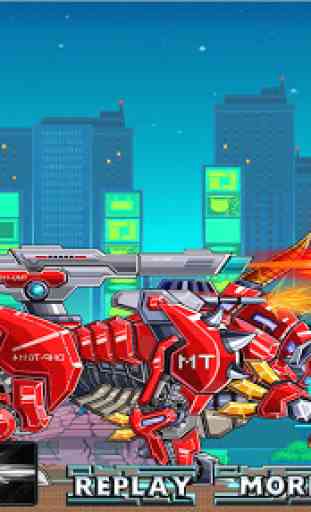 Toy Robot War：Robot Fire Rhino 1