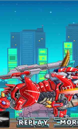 Toy Robot War：Robot Fire Rhino 2