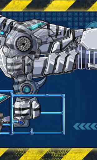 Toy Robot War:Robot Snow Tiger 3